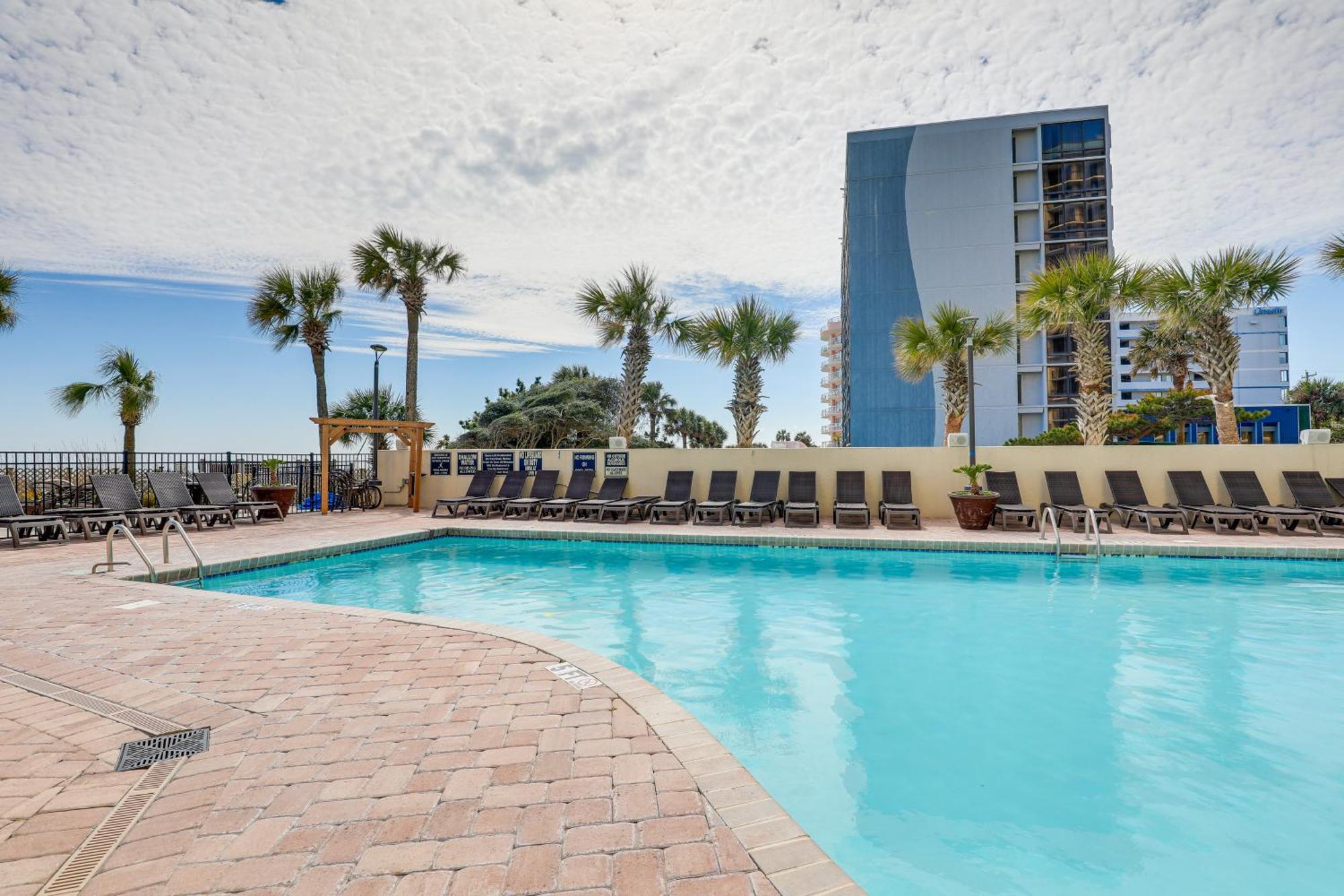 Relaxing Myrtle Beach Oceanfront Vacation Rental! 外观 照片